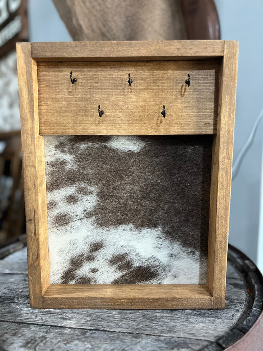 Cowhide Necklace Holder Variation 6