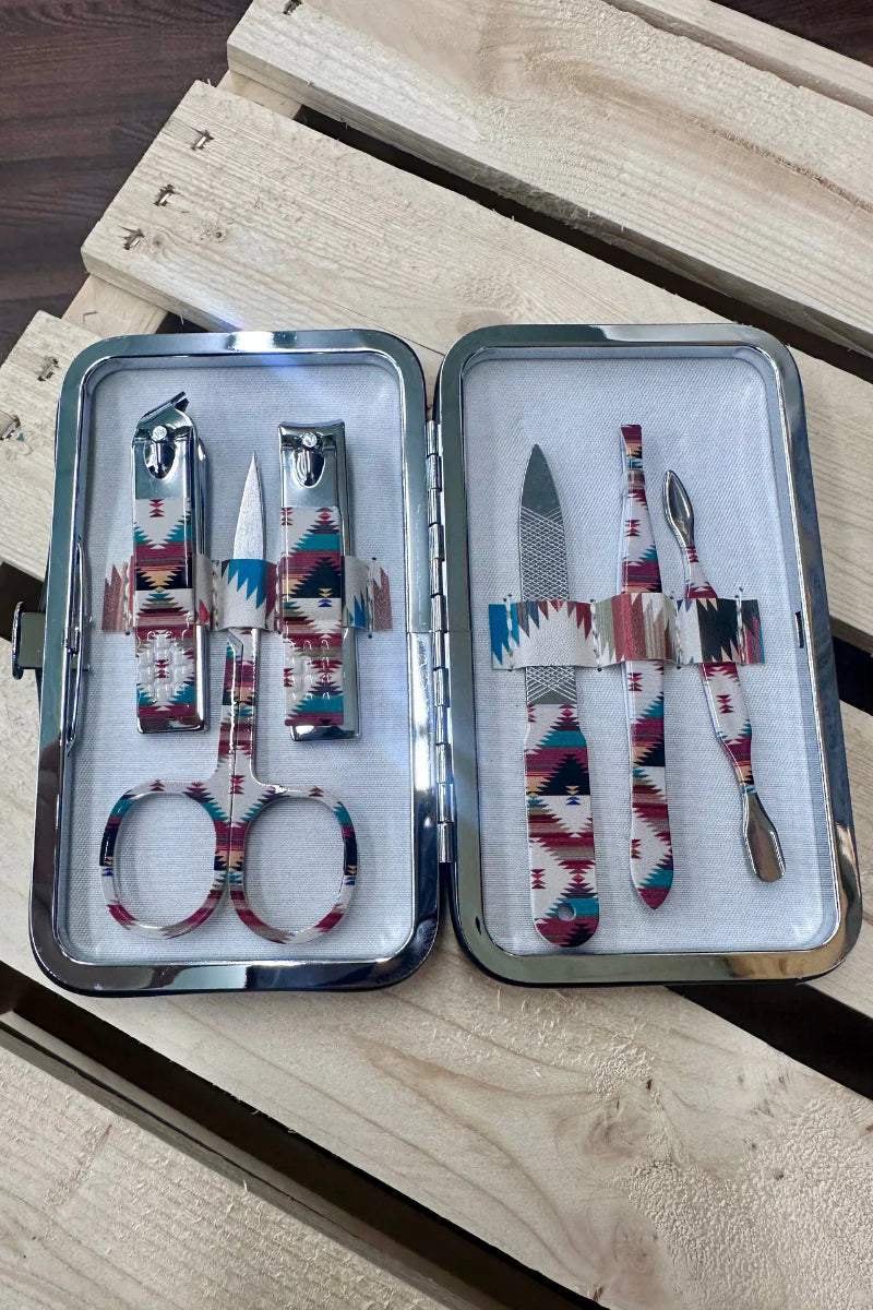 Aztec Manicure Set