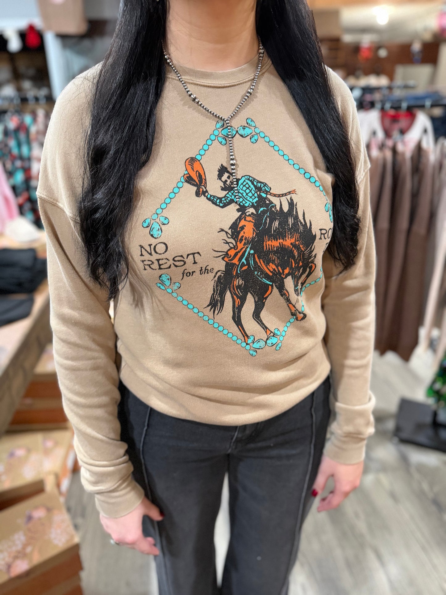 No Rest For The Rowdy Mineral Sweatshirt