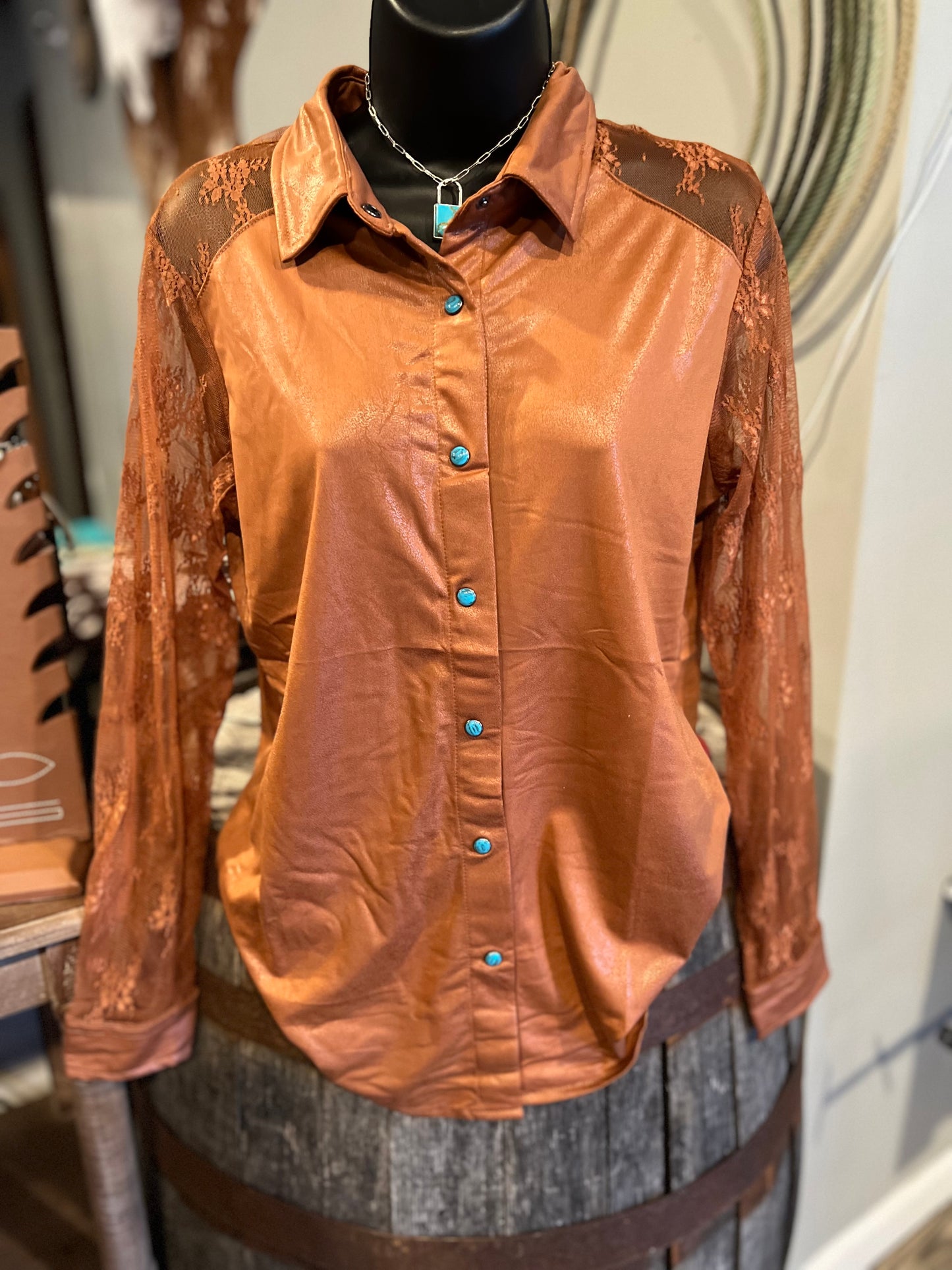 Cattleman’s Couture Top