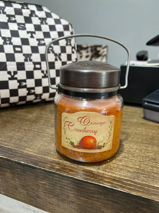 16oz Orange Cranberry McCall’s Candles