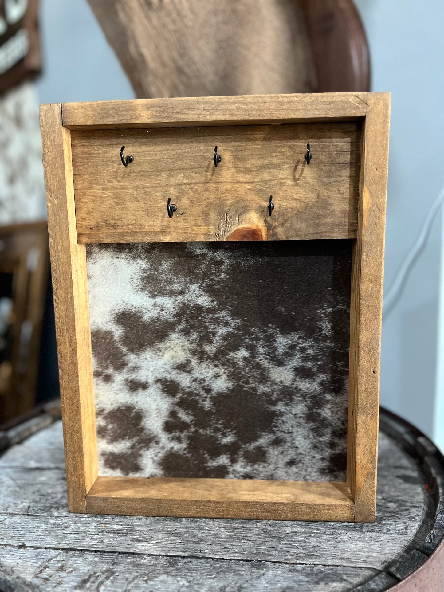 Cowhide Necklace Holder Variation 2