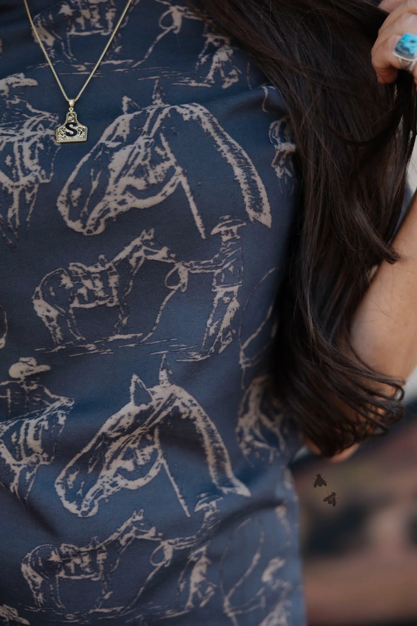 Doodle Dos 2Fly Tee Charcoal