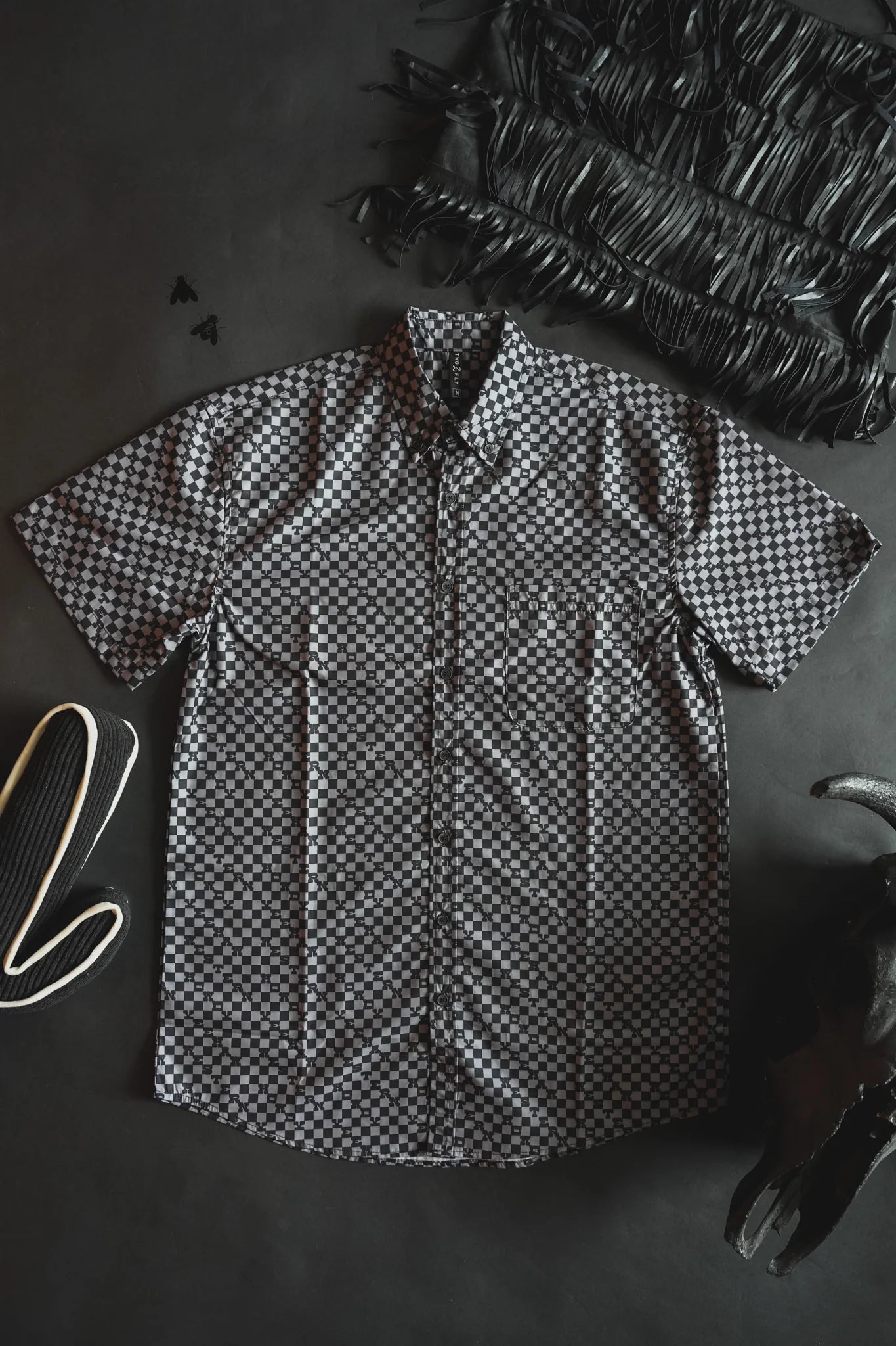 Checkered Men’s Button Up