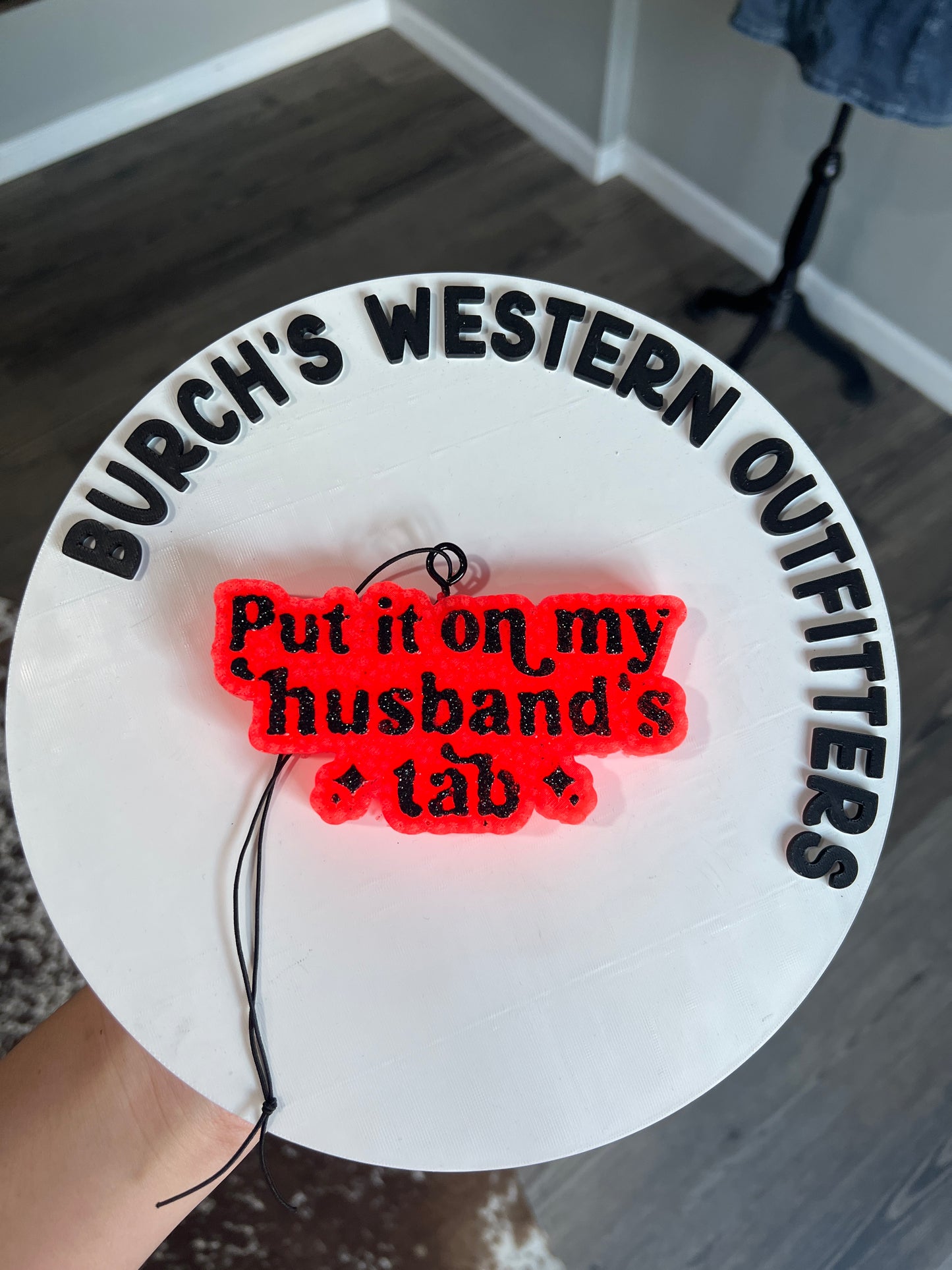 Put It On My Husbands Tab Monkey Farts Freshie