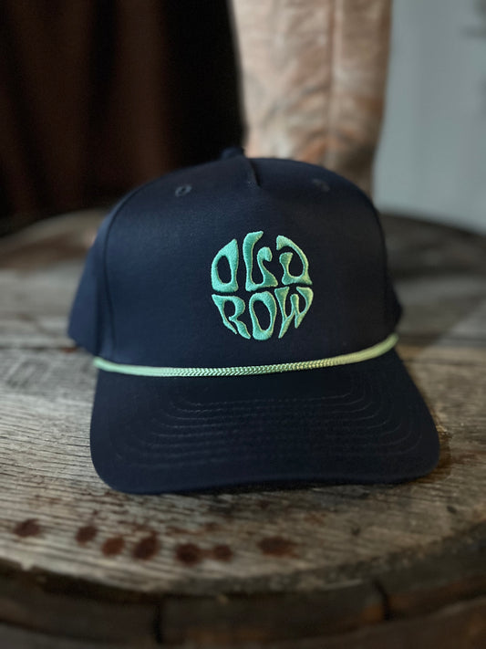 Old Row Wavy Rope Hat