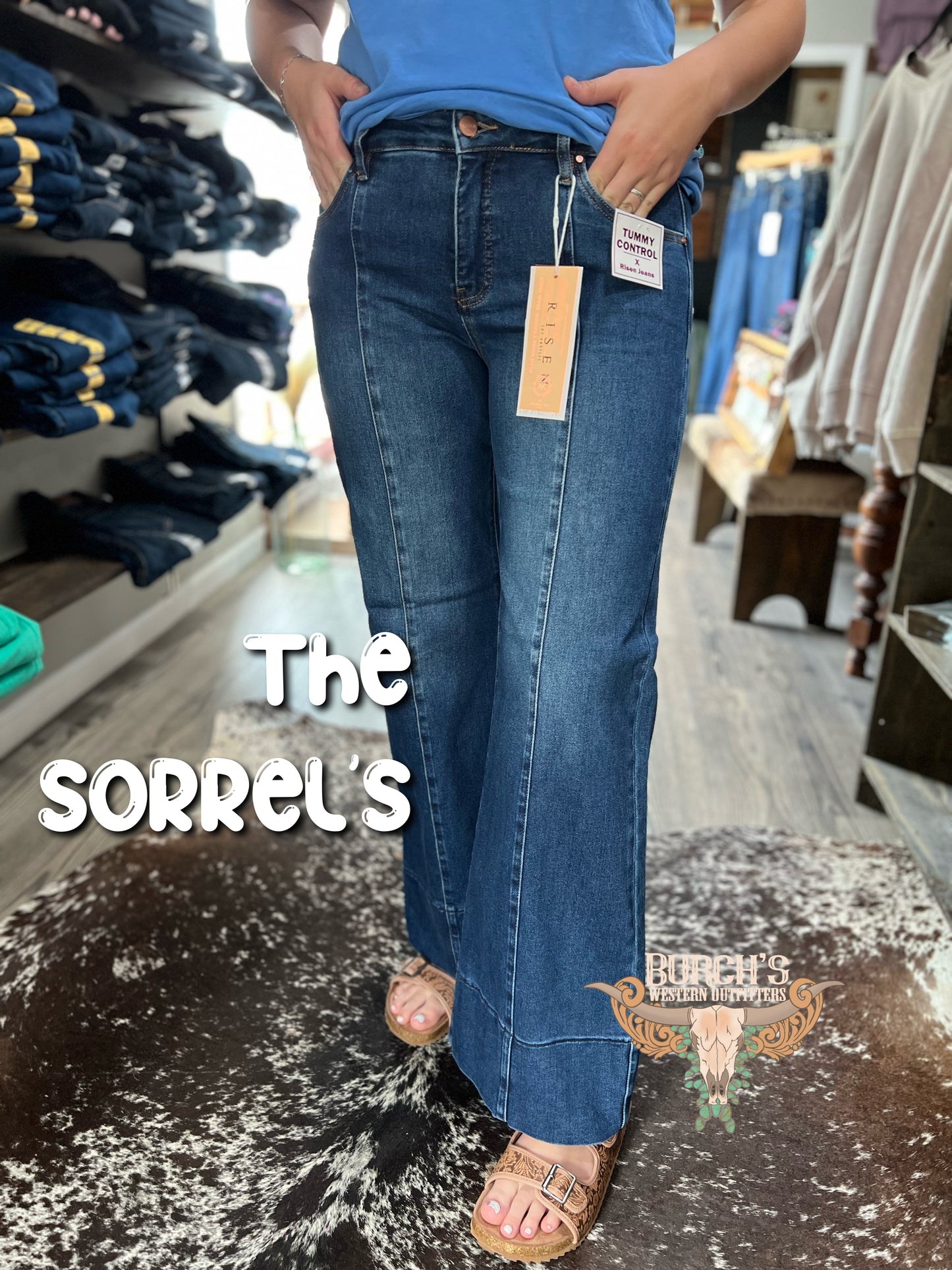 The Sorrel’s Ankle Flare Jeans