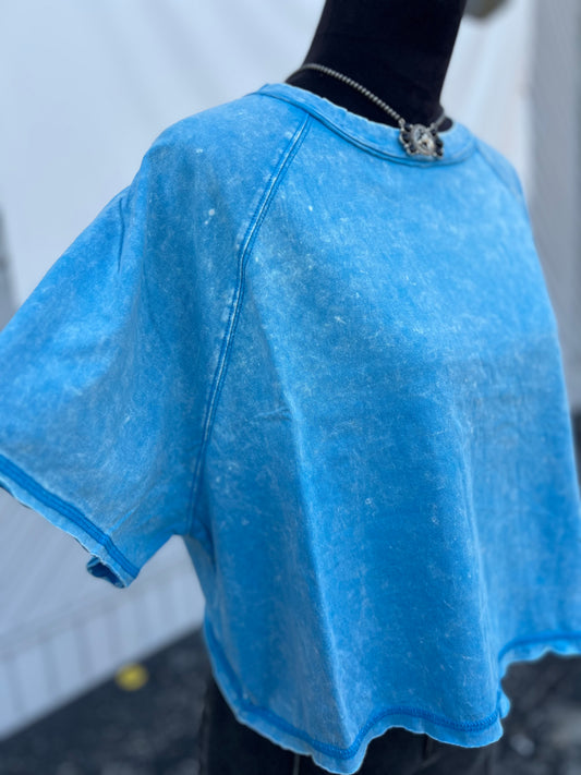 Mineral Wash Deep Sky Top