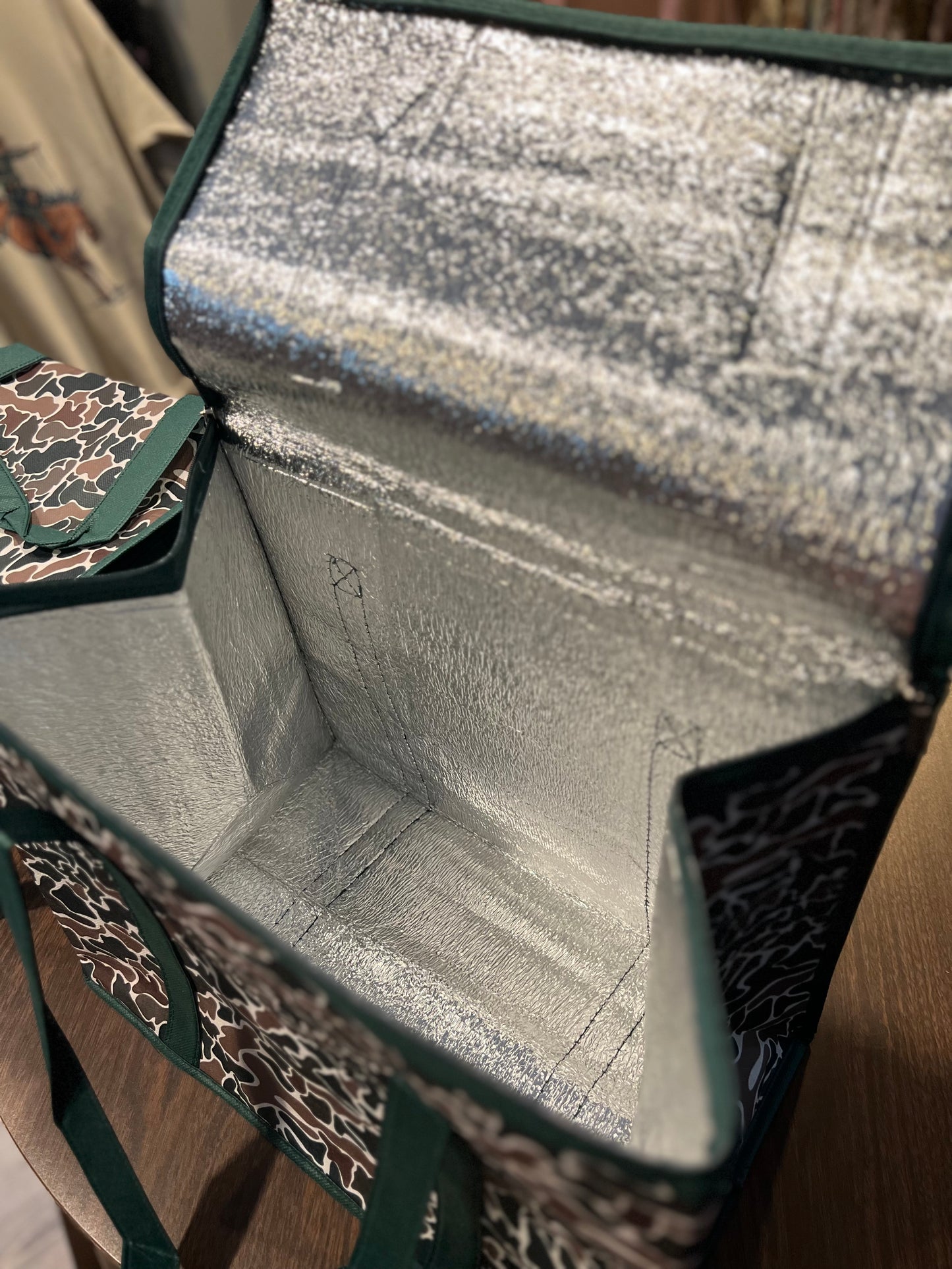 Camo Insulated Reusable Tote