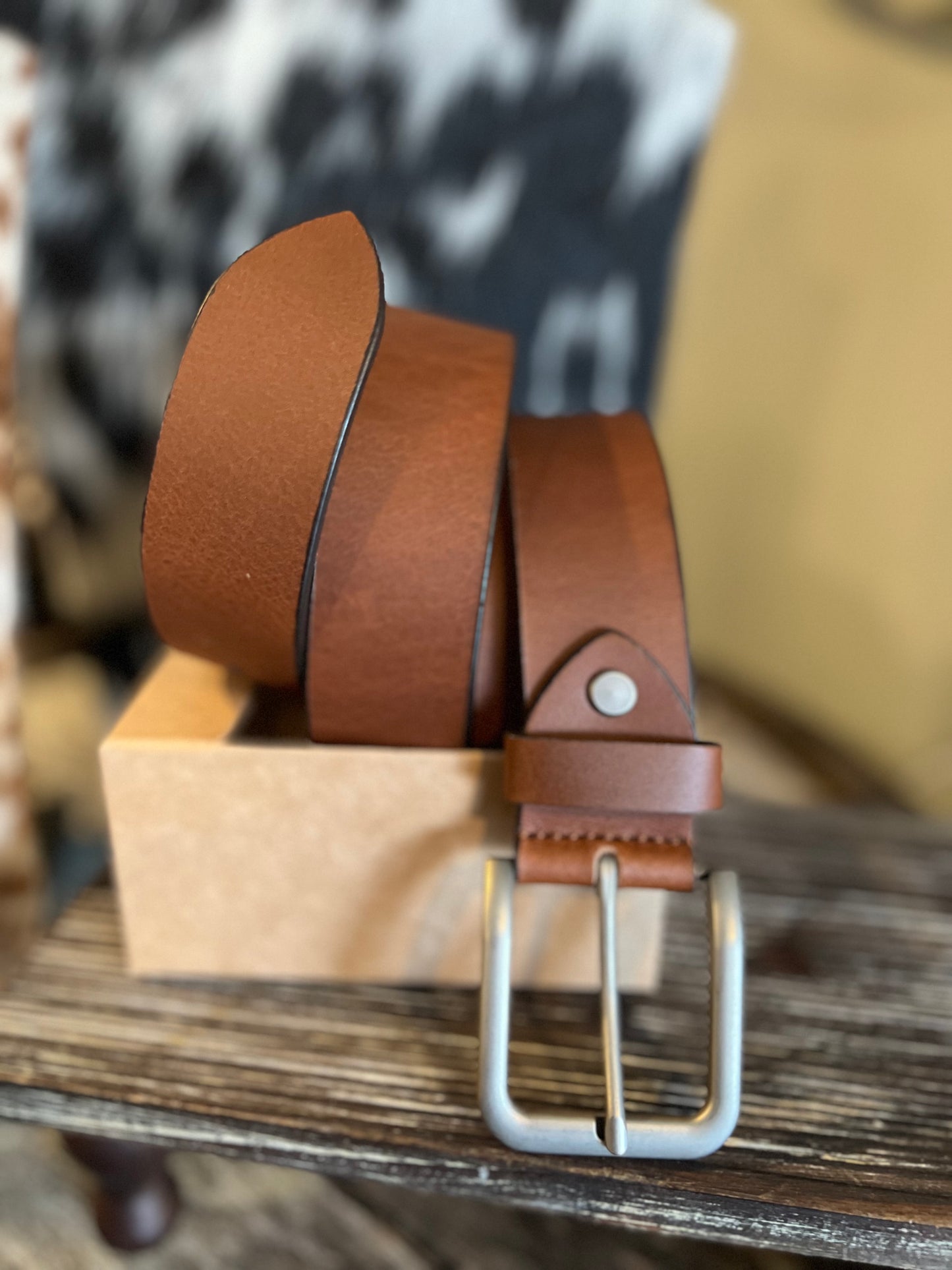Men’s Leather Belt Brown