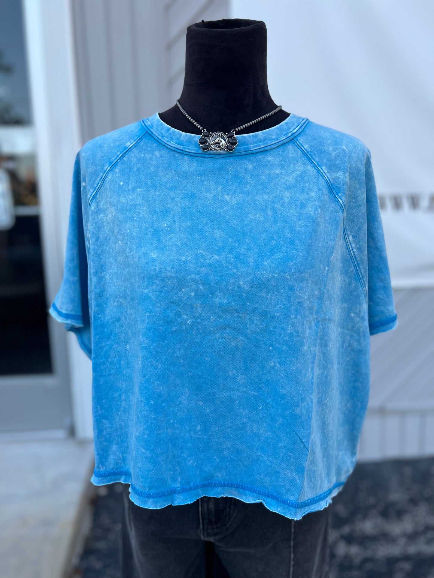 Mineral Wash Deep Sky Top
