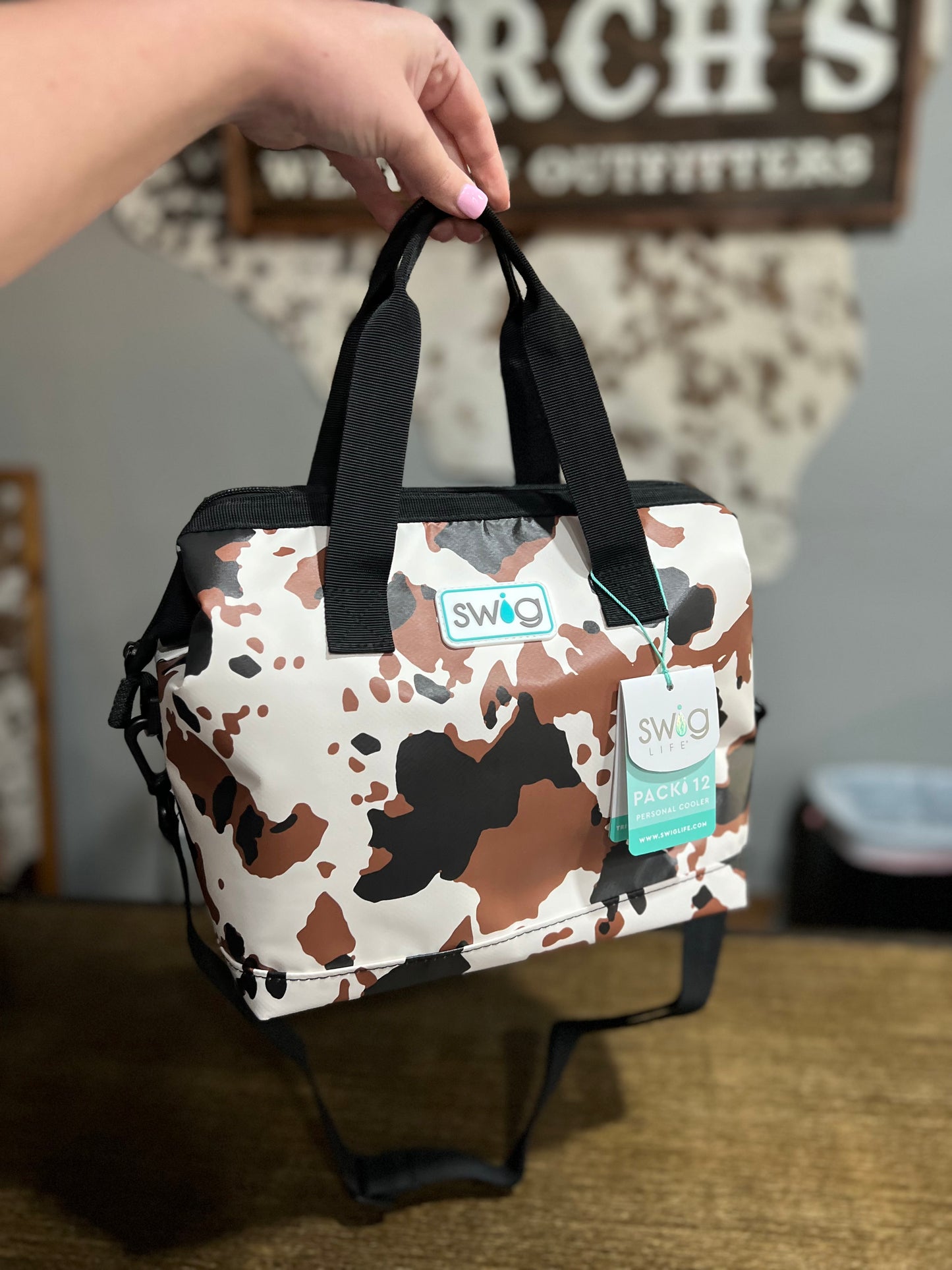 Swig Cow Hayride Packi Lunch Box