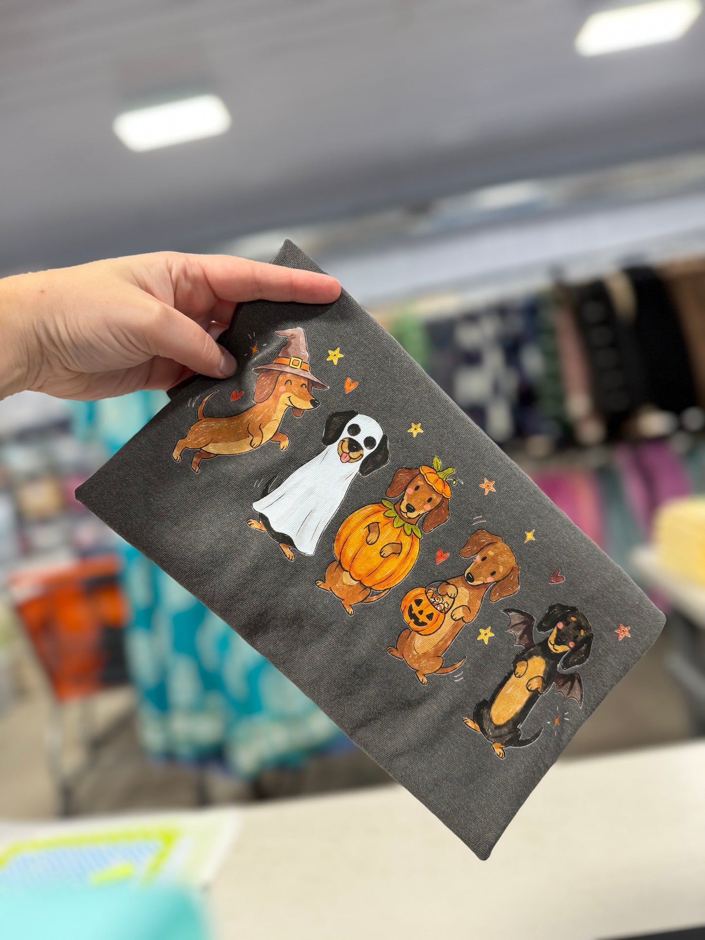 Halloween Weenie Dogs CC Tee