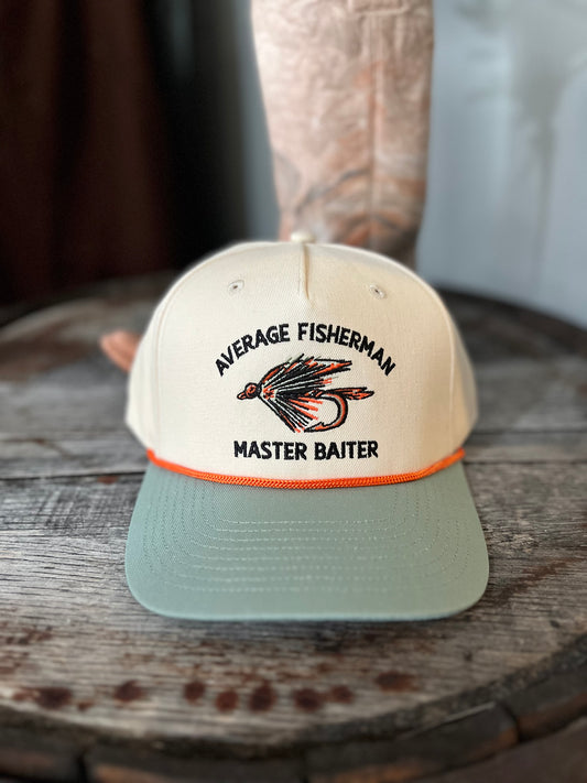 Old Row Average Fisherman Rope Hat