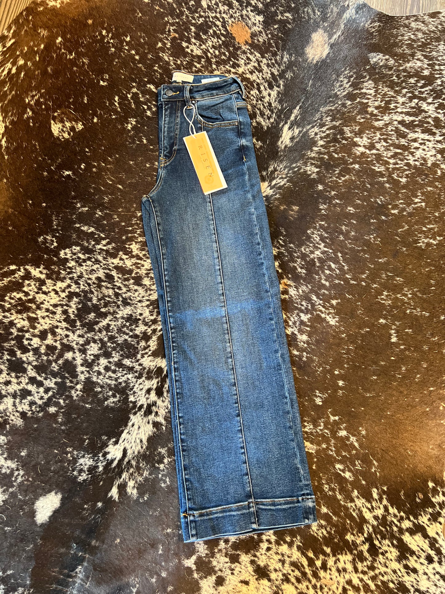 High Rise Wide Risen Jeans