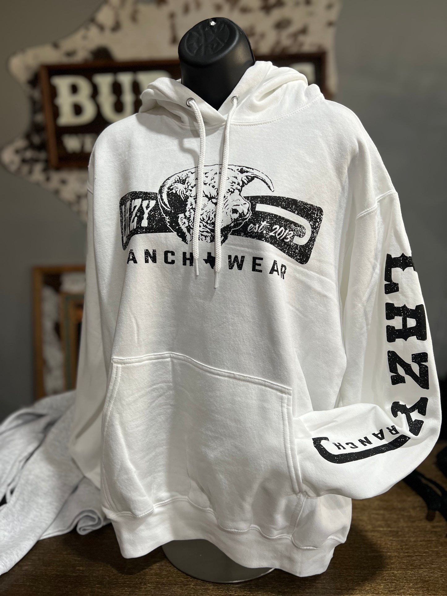 Lazy J Ranch Diamond Banner Hoodie