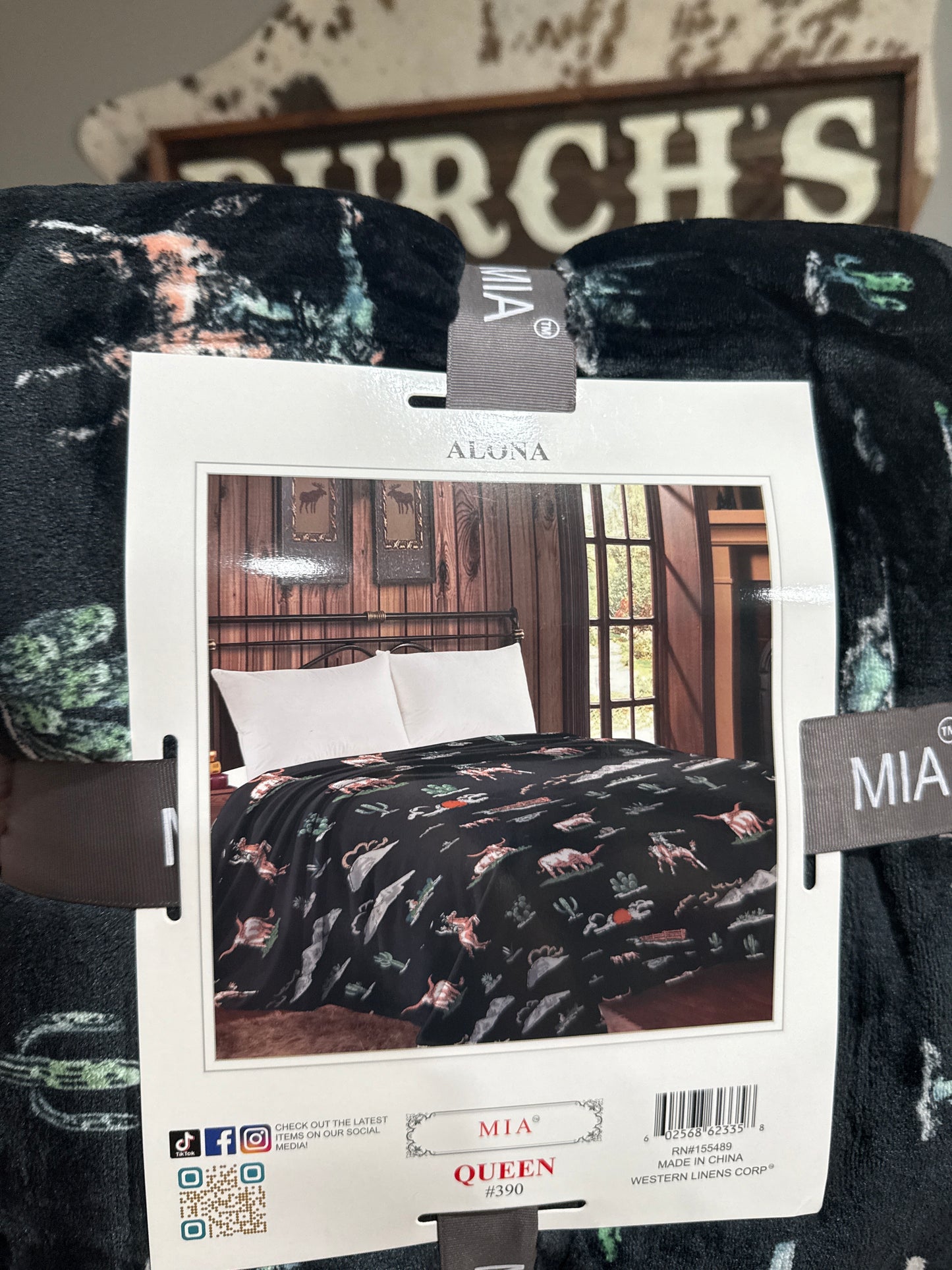 Midnight Desert Queen Blanket