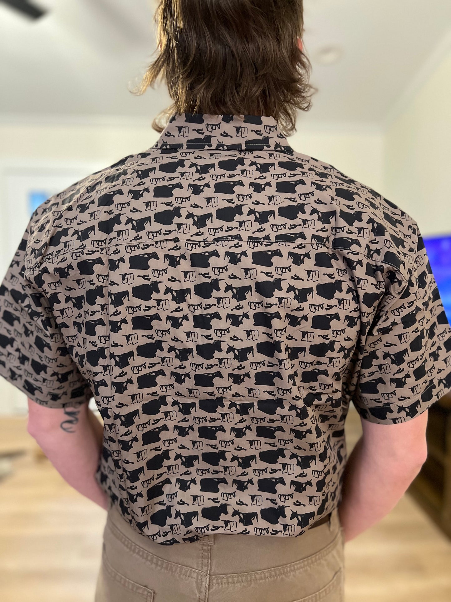 Ropin Practice Men’s Button Up