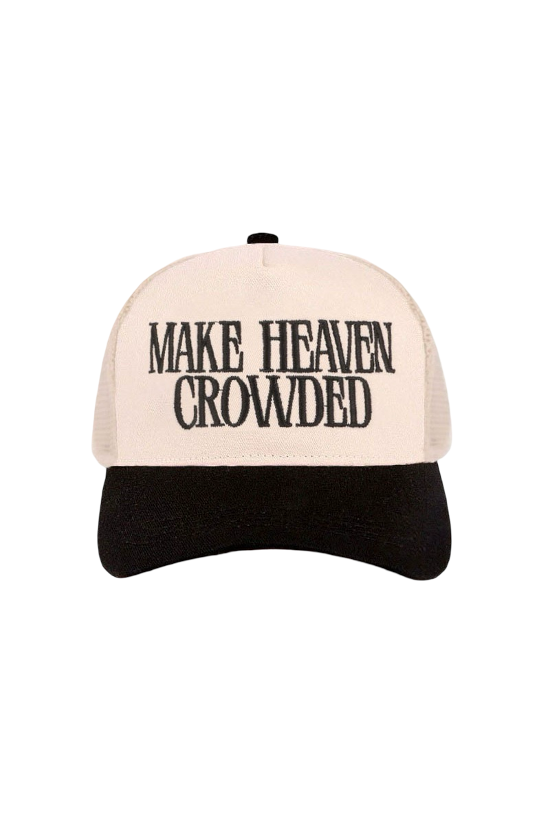 Make Heaven Crowded Hat *Black