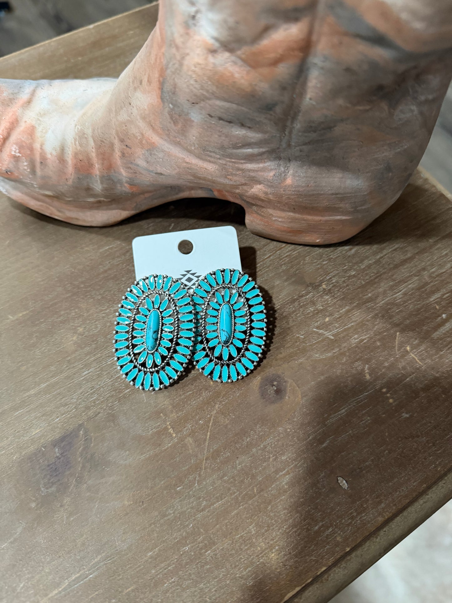 Concho Cluster Earrings