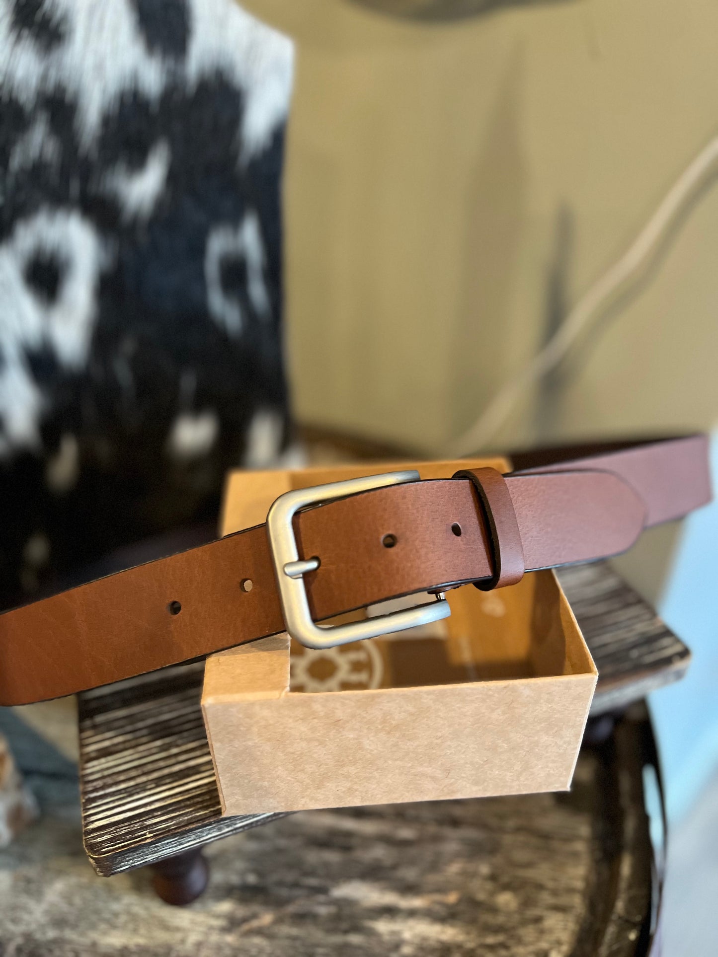 Men’s Leather Belt Brown