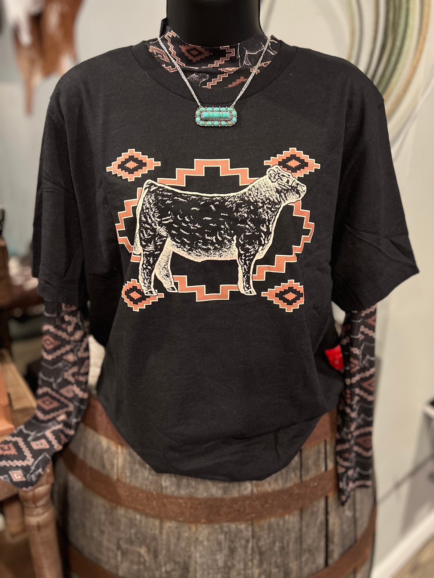 Show Steer Graphic Tee