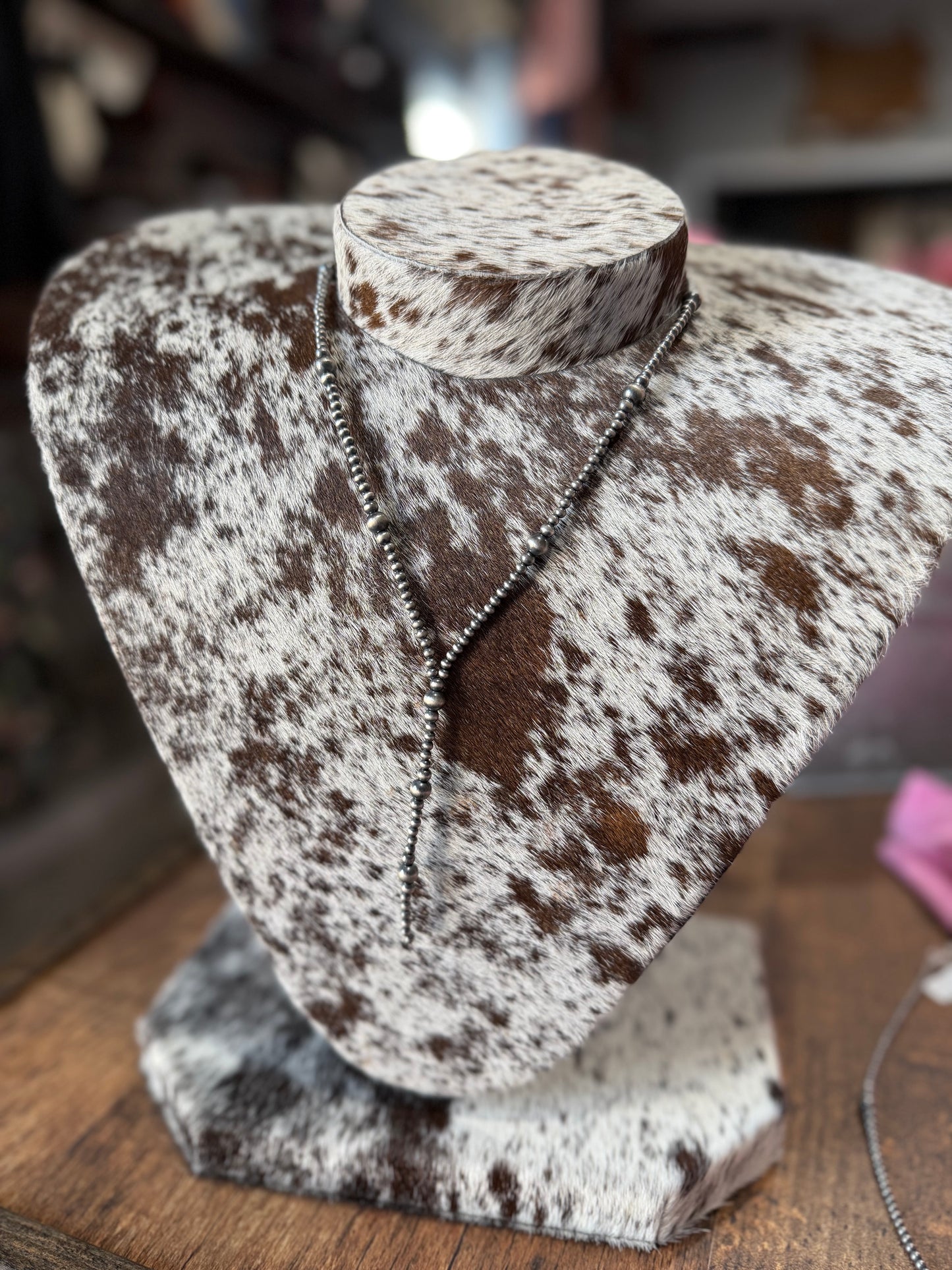 18” Sterling silver lariat