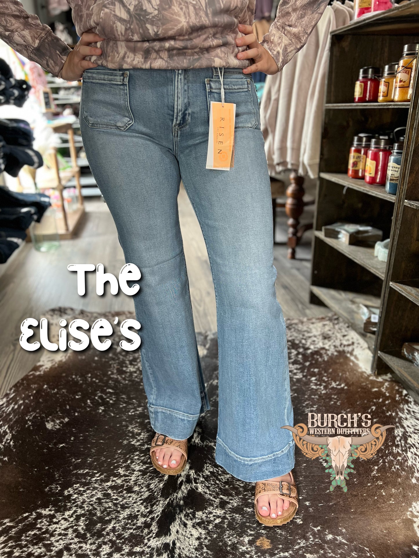 The Elise’s Patch Pocket Risen Flares
