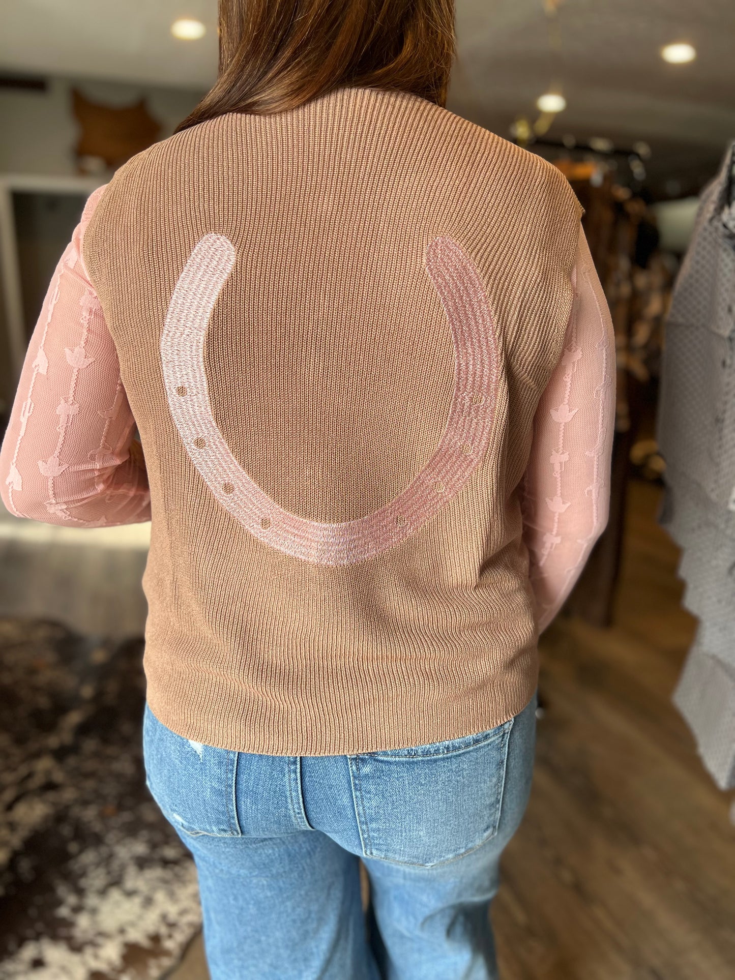 Lucky Knit Vest with Concho Buttons