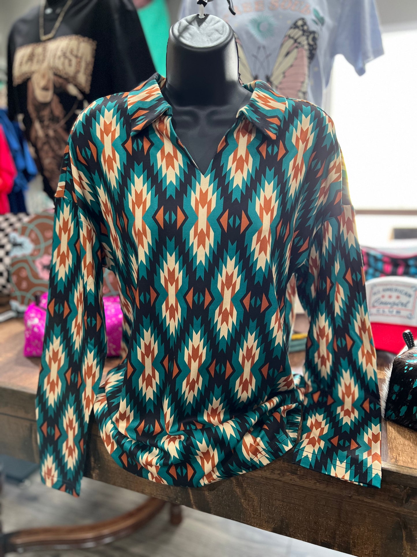 Aztec Valley Pullover