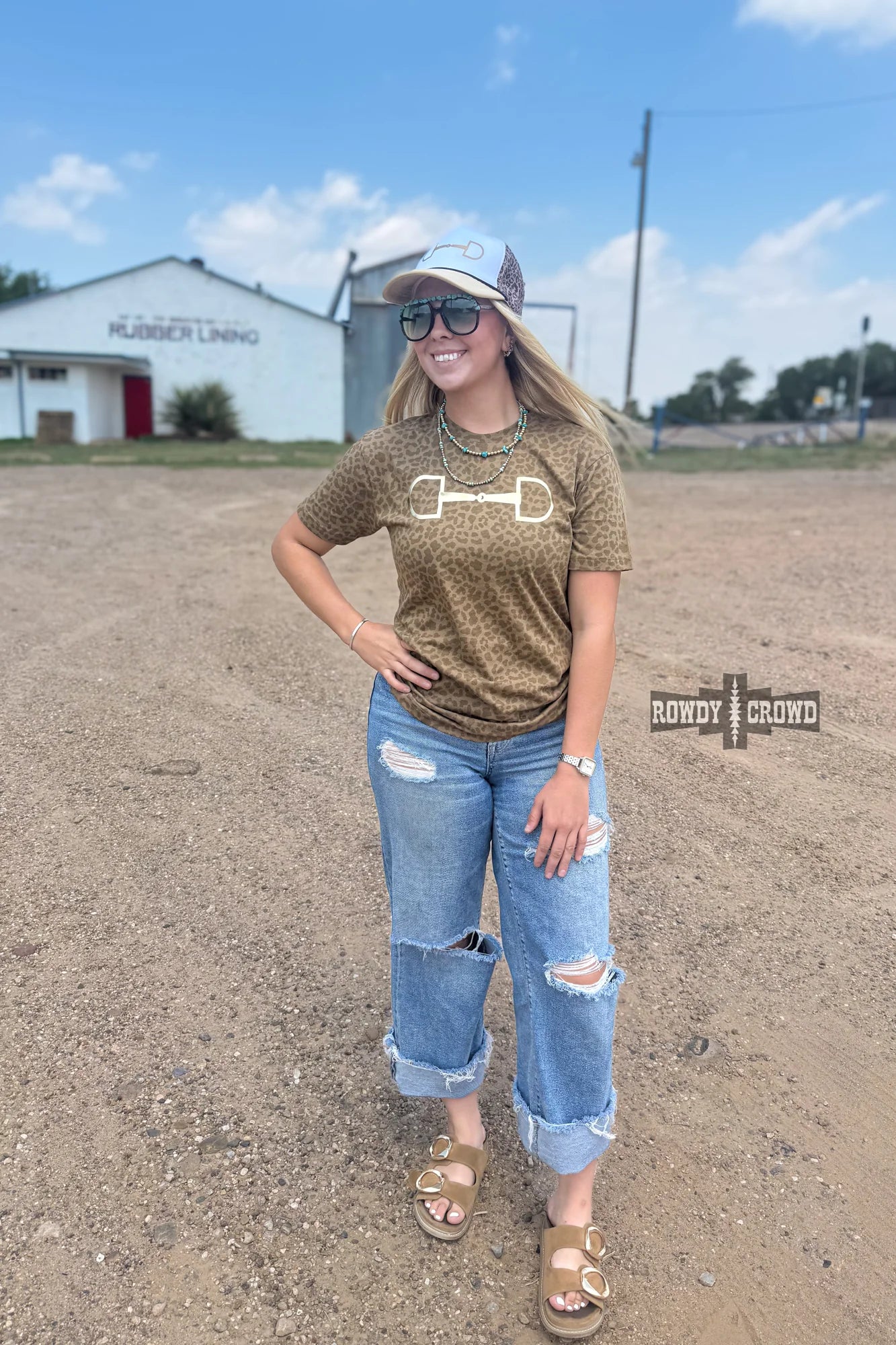 Leopard Bit Tee
