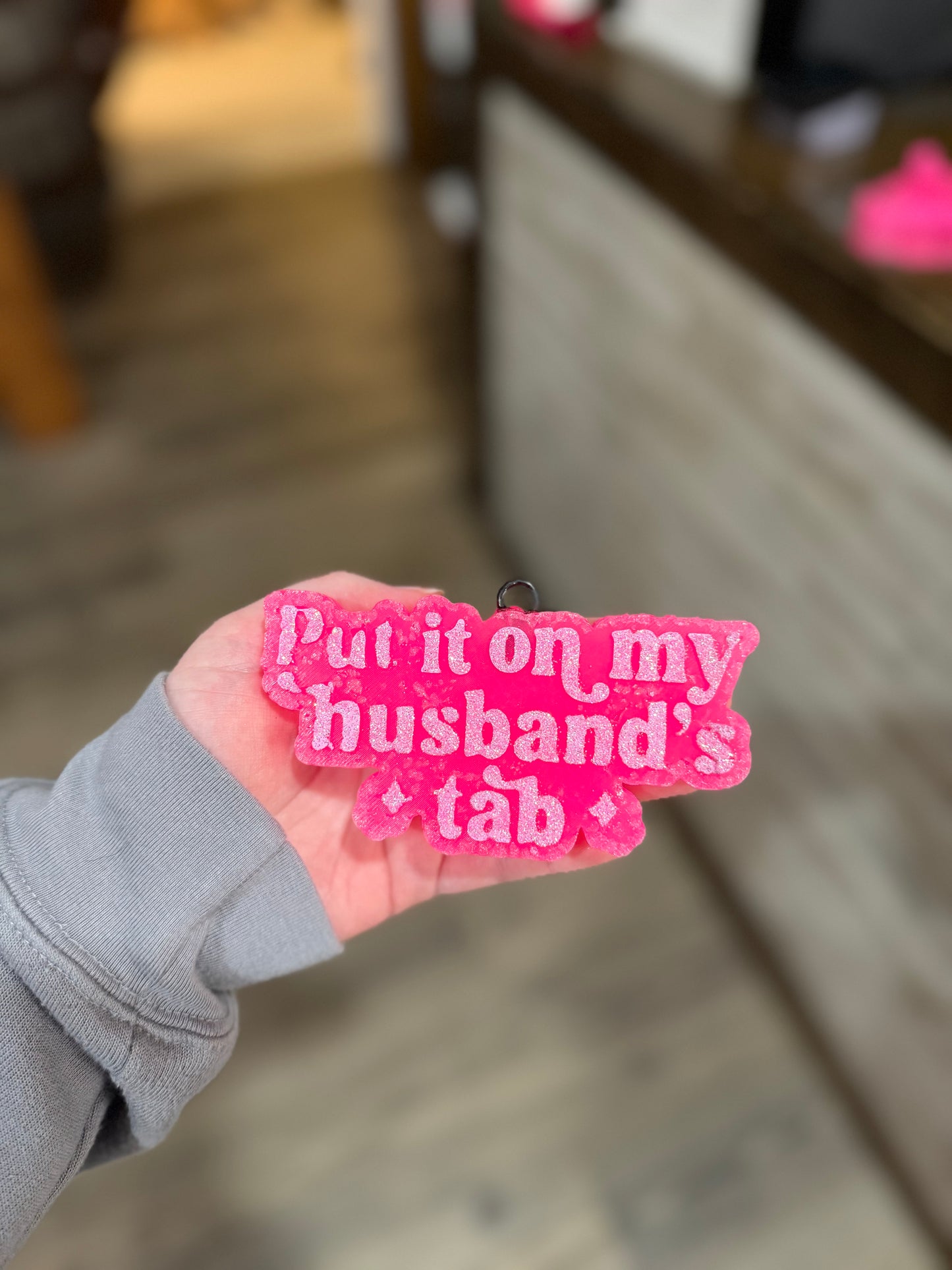 Pink Husband’s Tab Freshie Scent Butt Naked