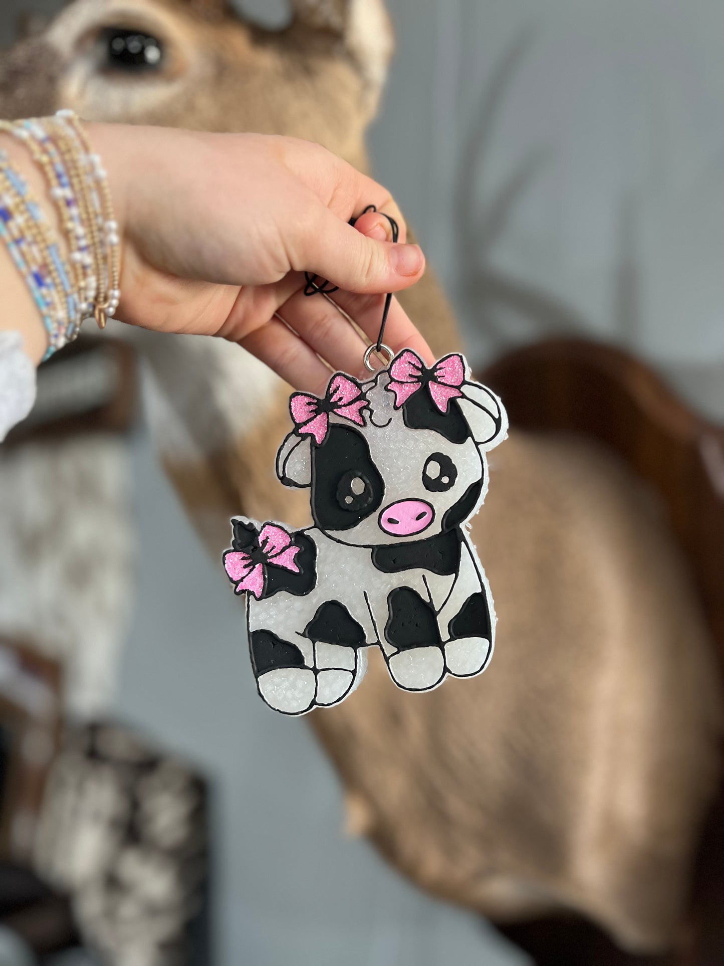 Winter Candy Apple- Coquette Cow Freshie