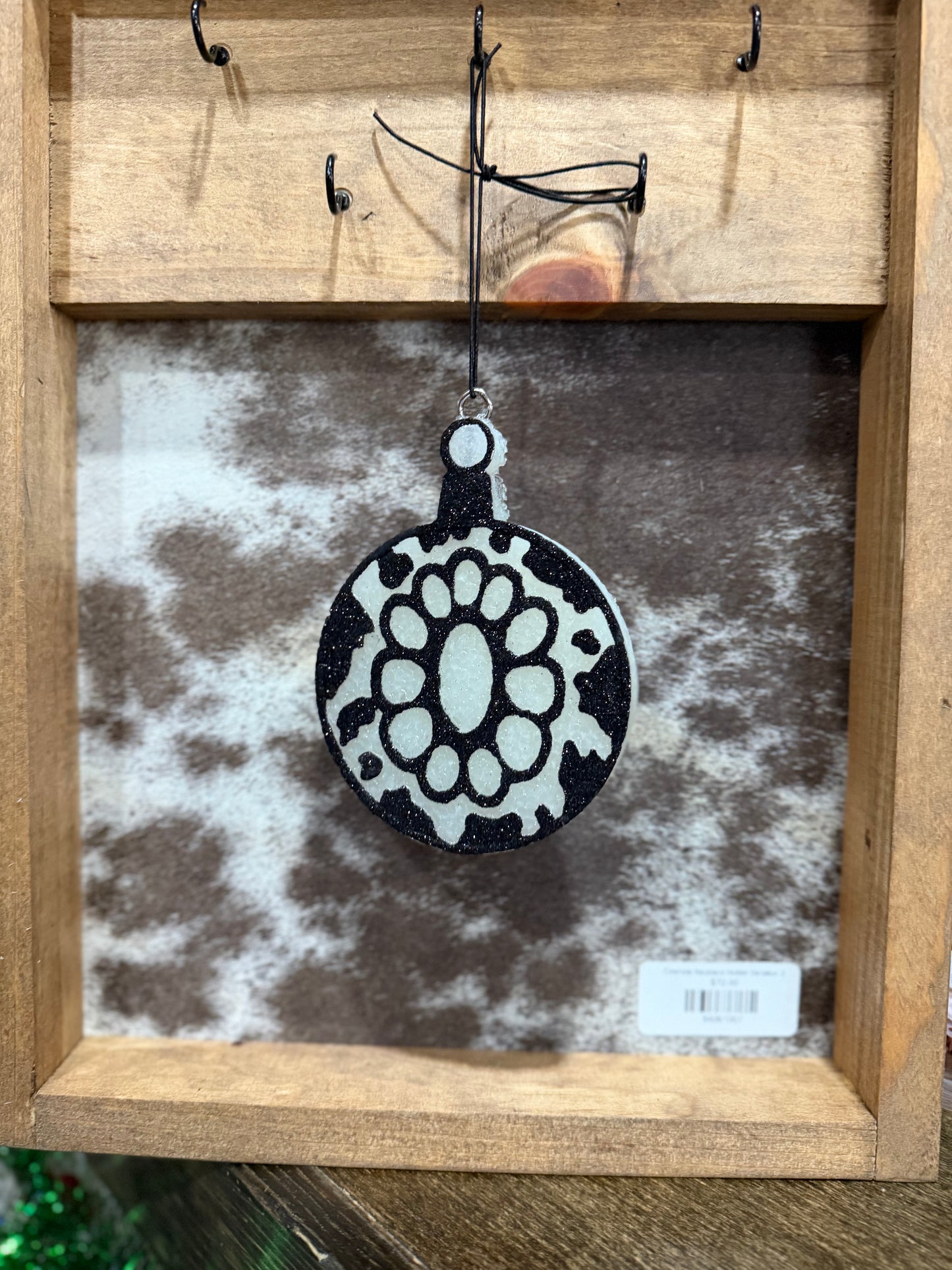 Cow Print Ornament Volcano Freshie