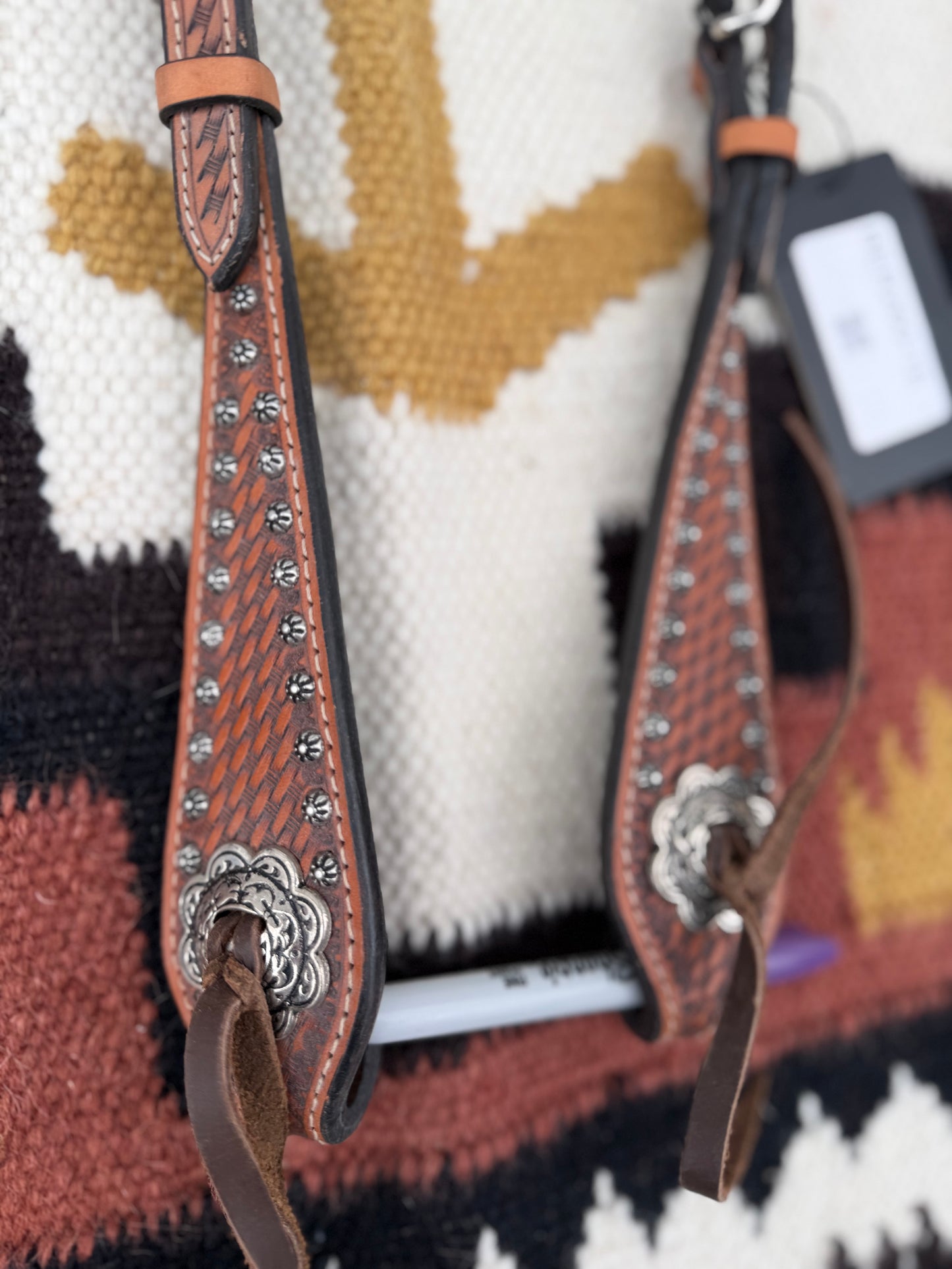 Studded One Ear Headstall