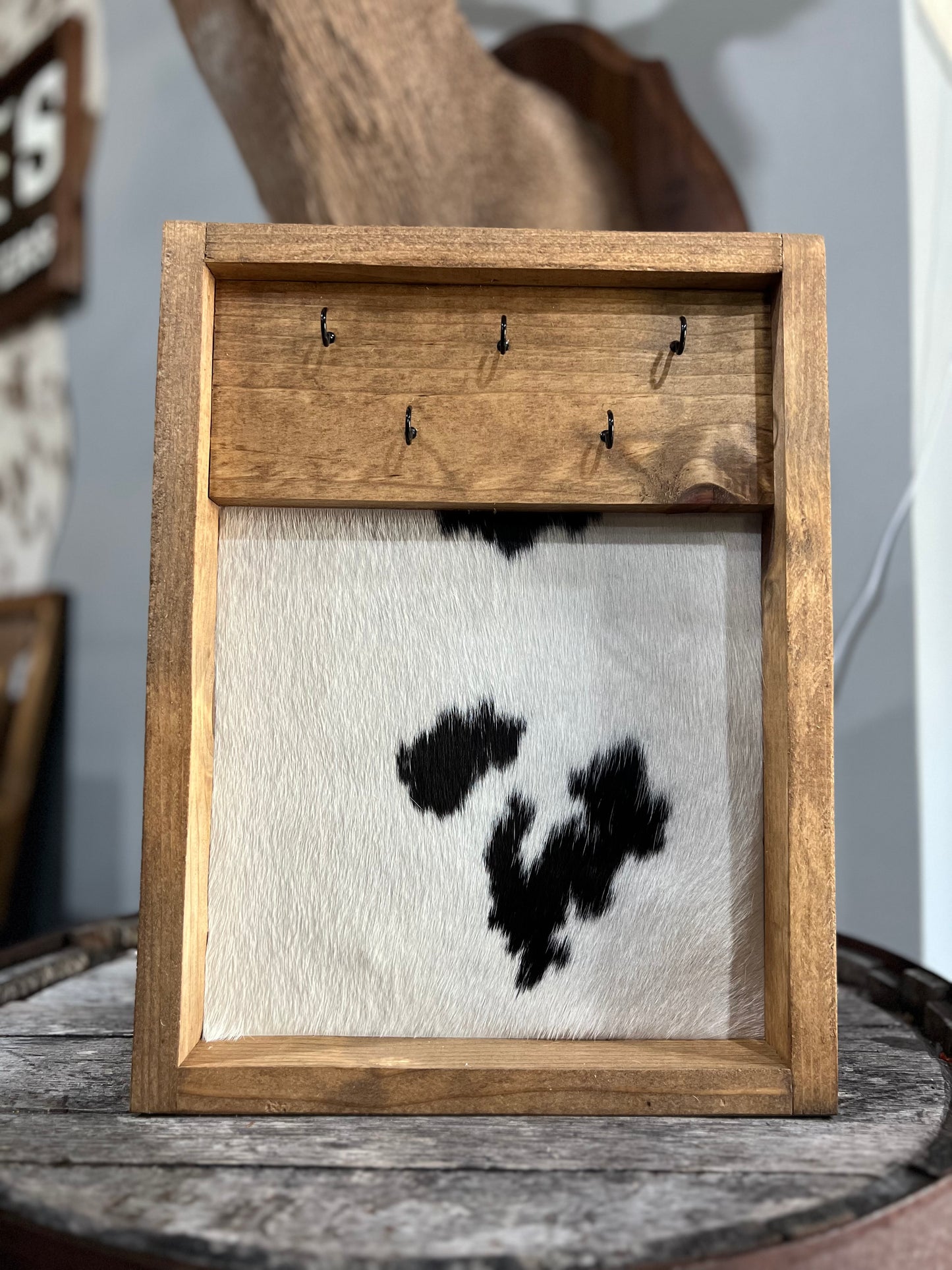 Cowhide Necklace Holder Variation 9