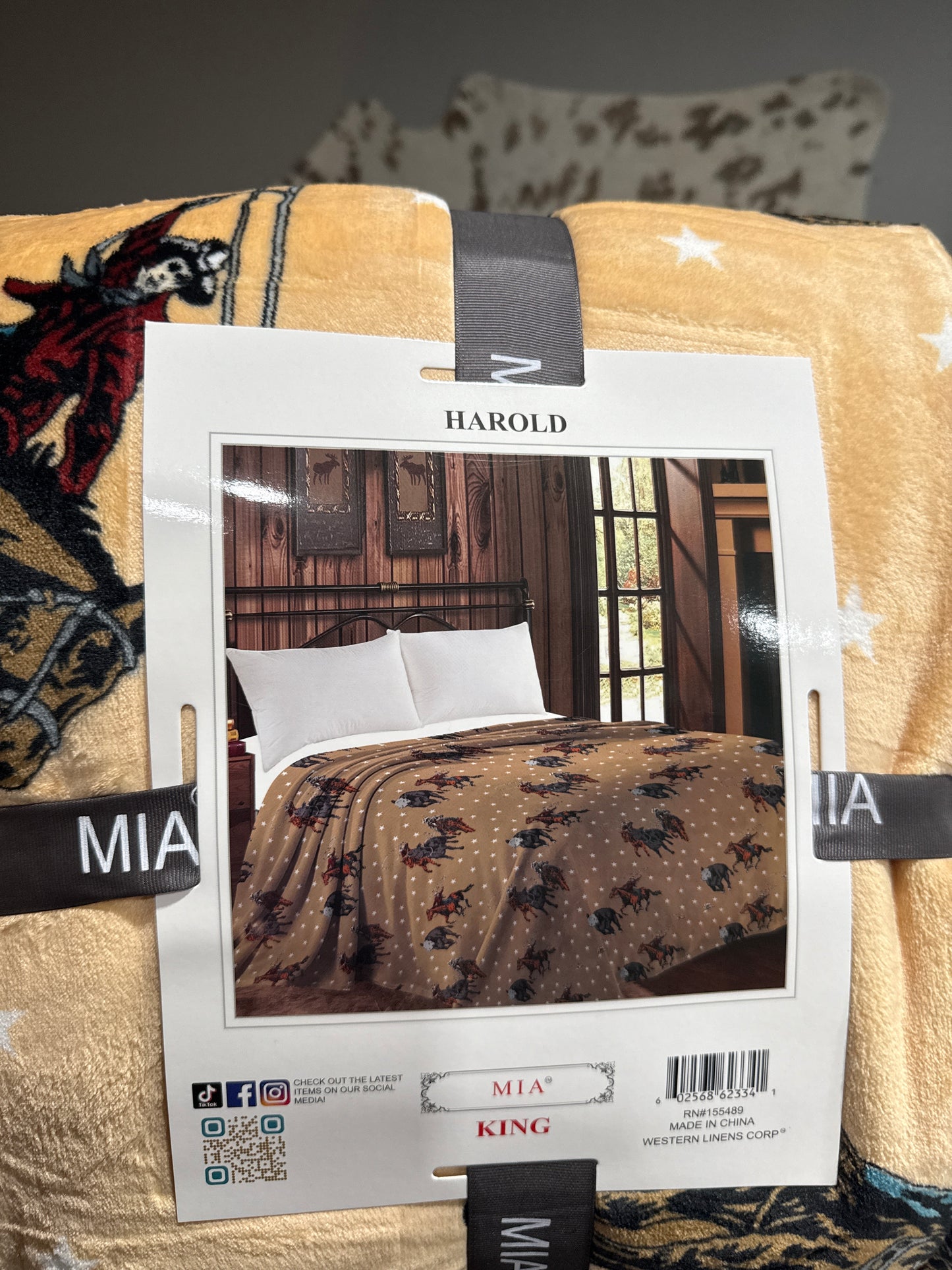 Lone Star King Blanket