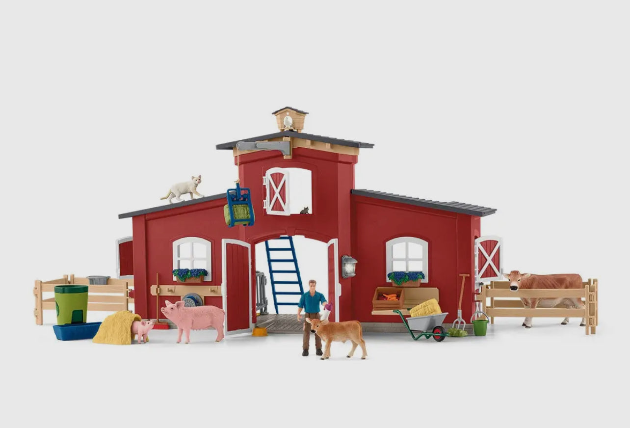 Red Barn Farm Play Set