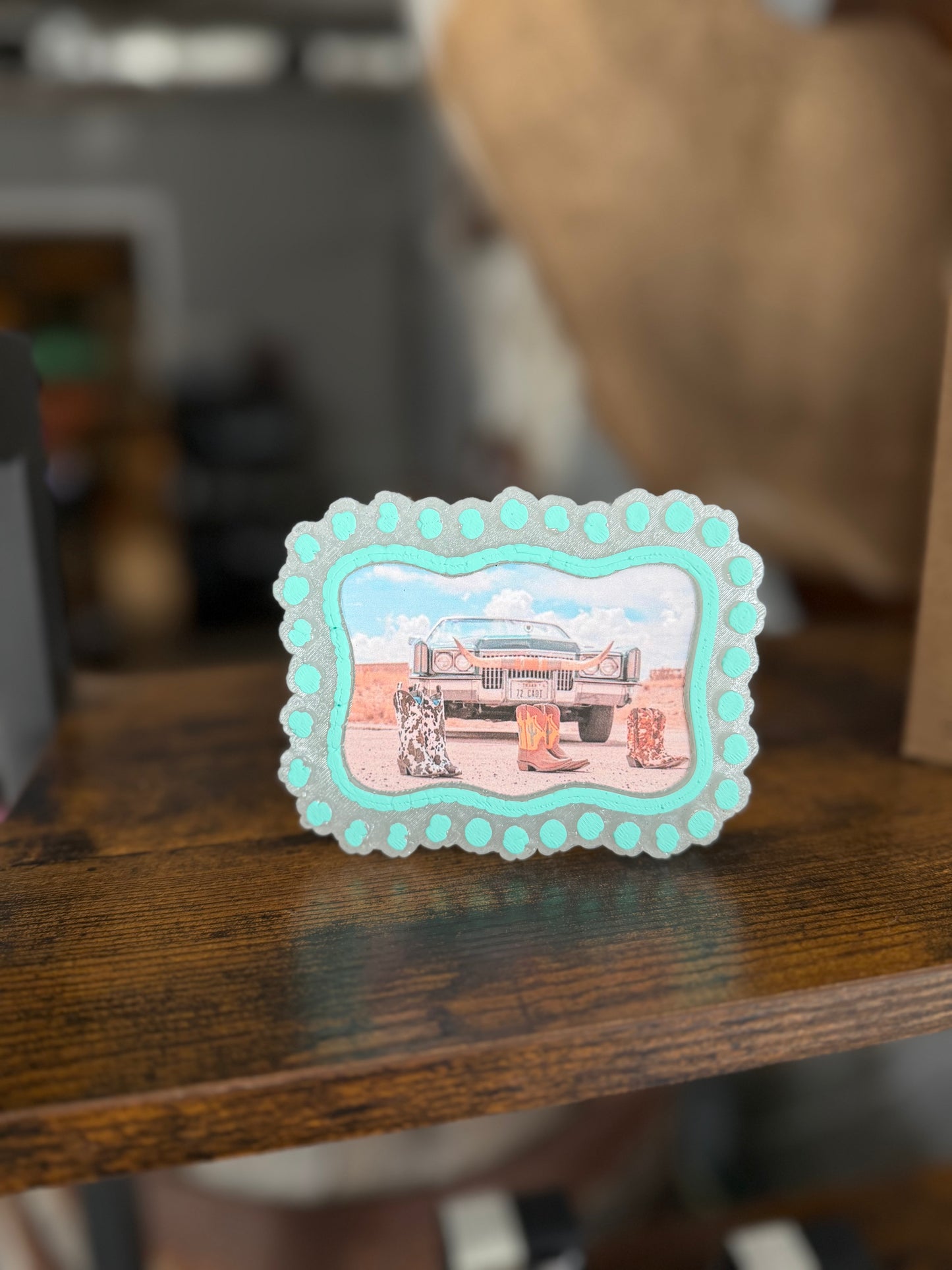 Buckle Cardstock Freshie