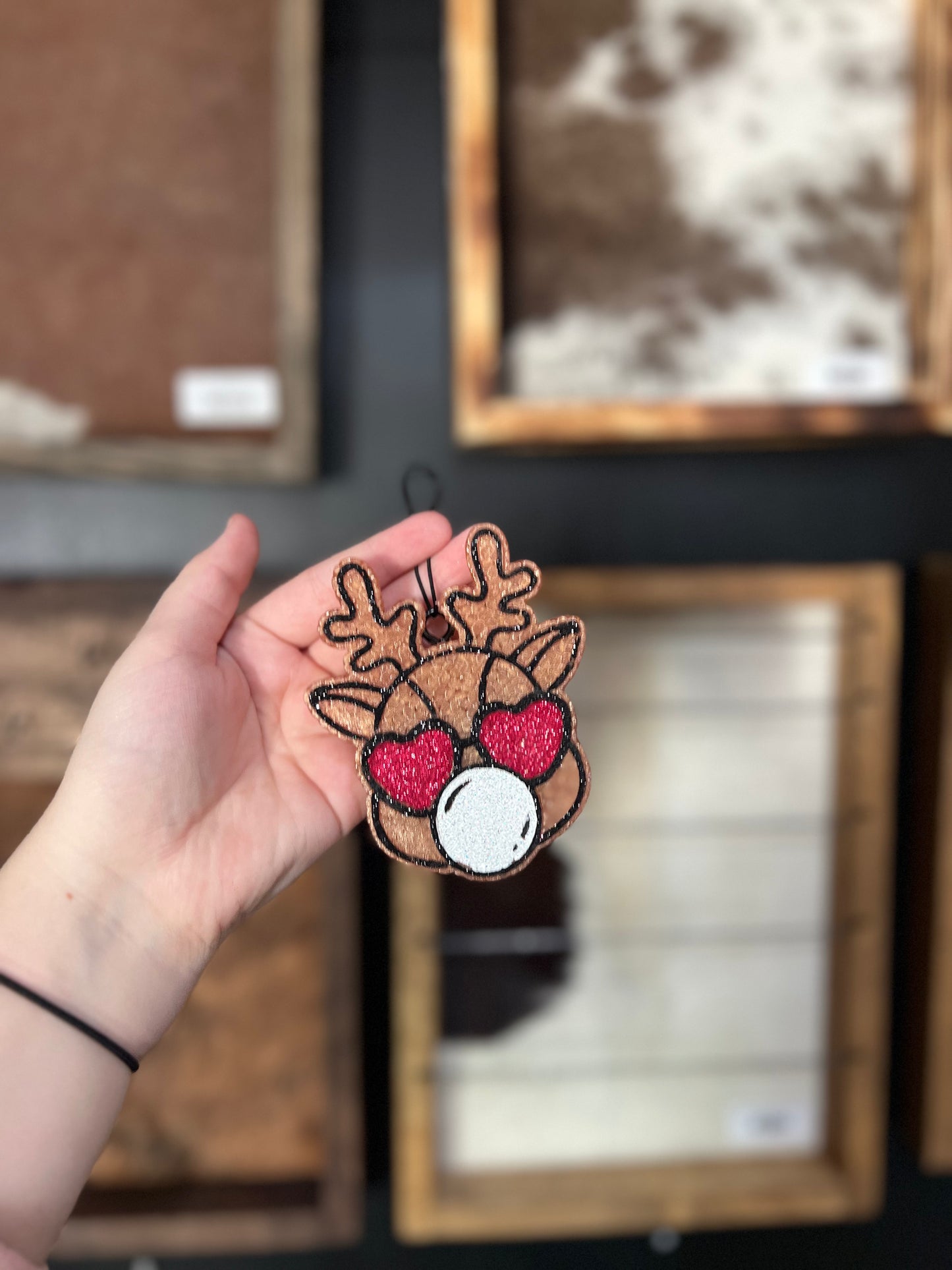 Red Reindeer Frosted Coconut