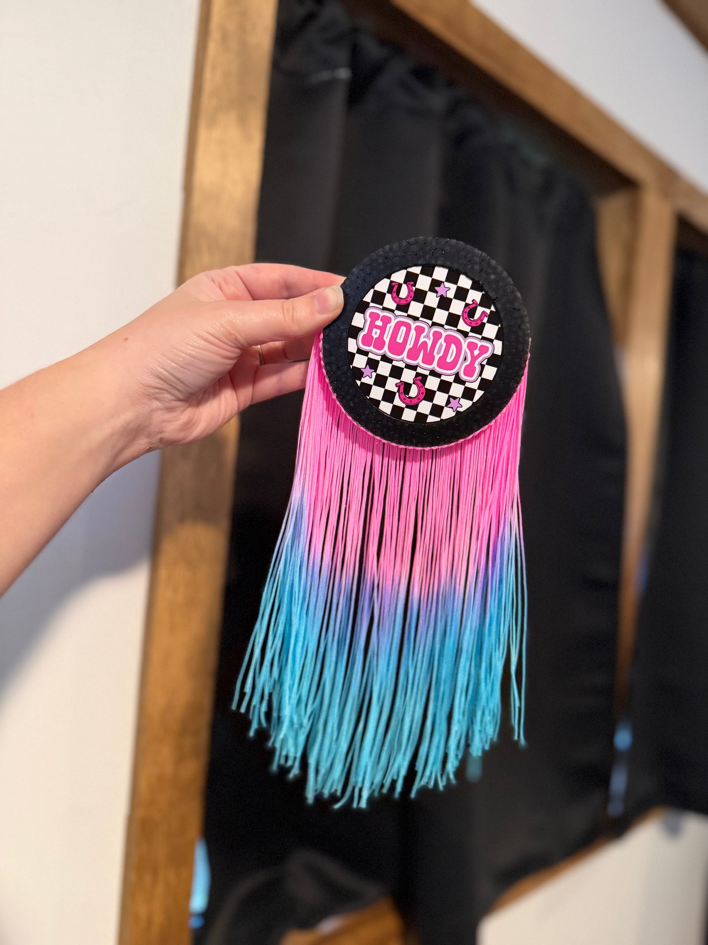 Howdy Fringe Freshie Scent Pink Sands