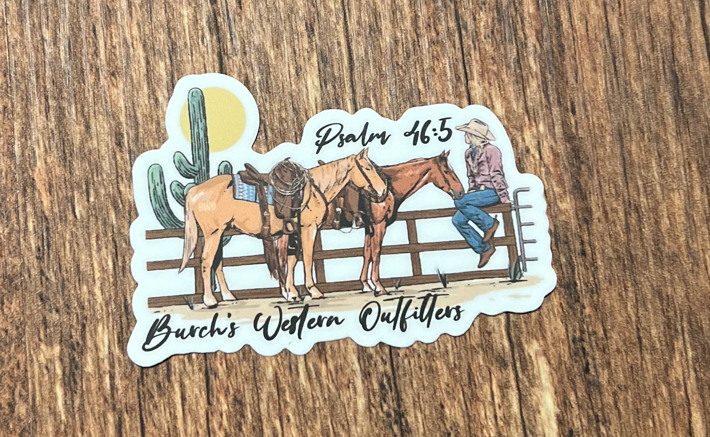 Psalm 46:5 Sticker