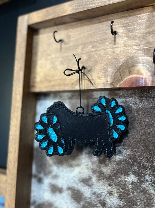 Concho Steer Copper Coconut Freshie