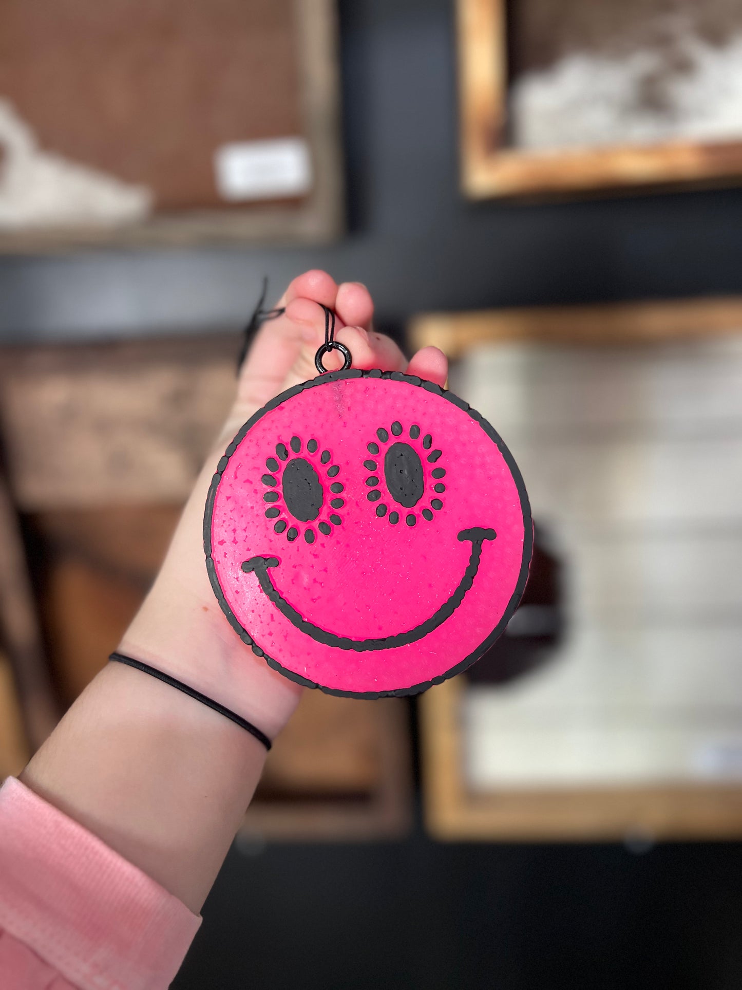 Smiley Tipsy Cowgirl Freshie