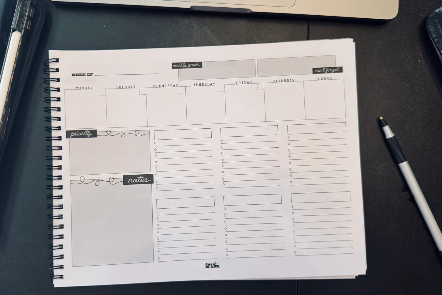 On The Fly Planner