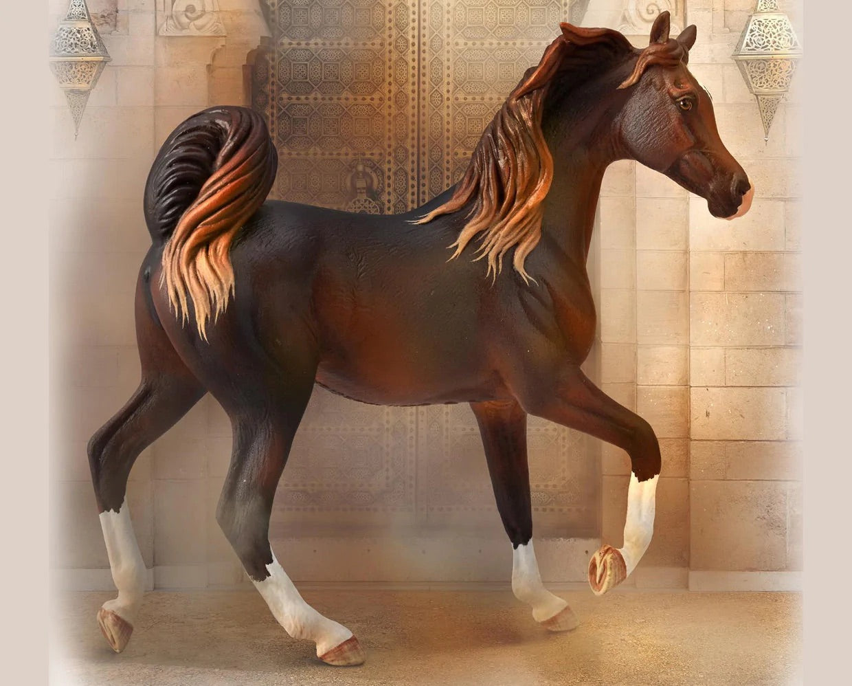 Arabian Mare Liver Chestnut Breyer Collecta