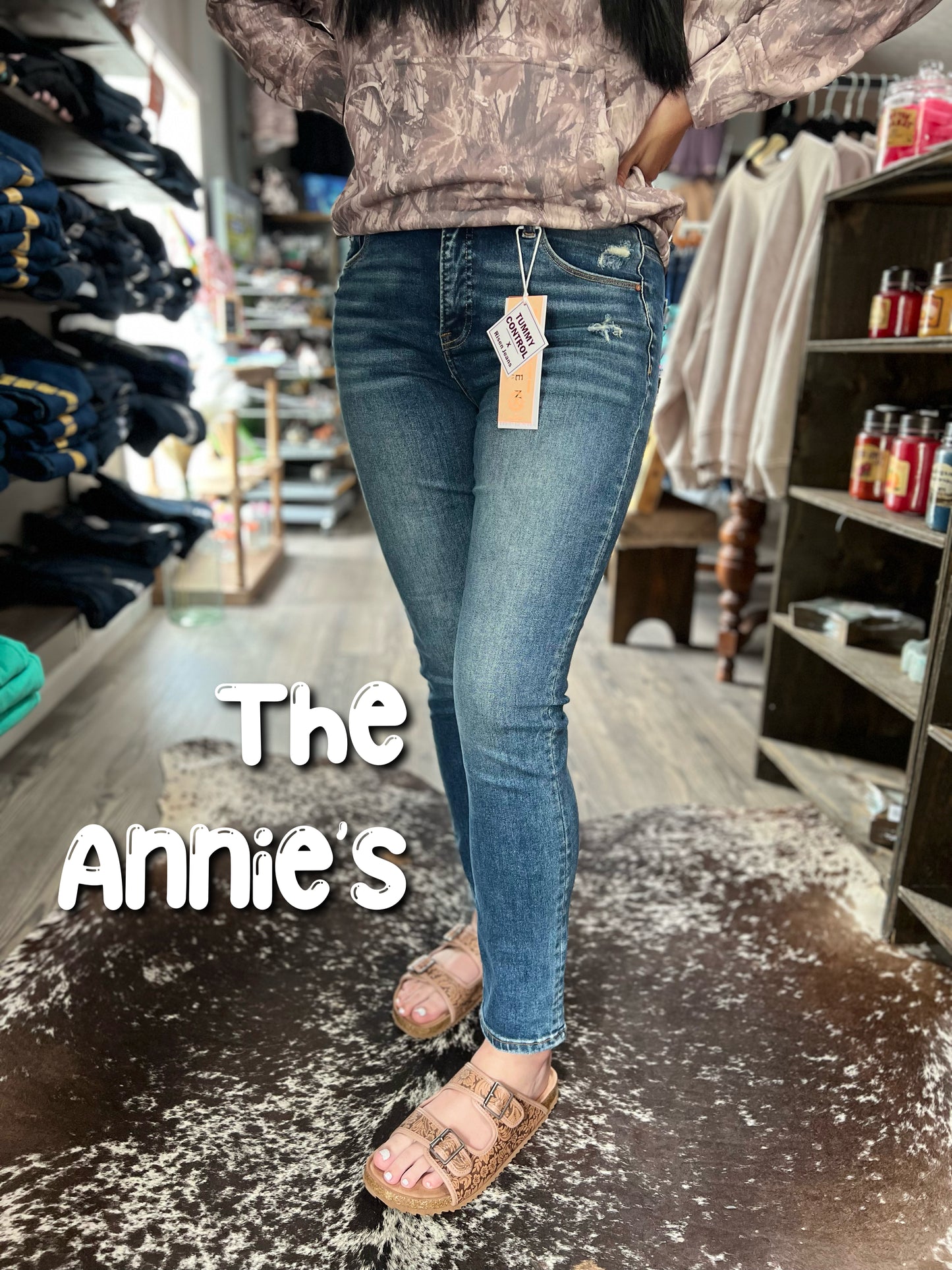 The Annie’s Skinny Risen Jeans