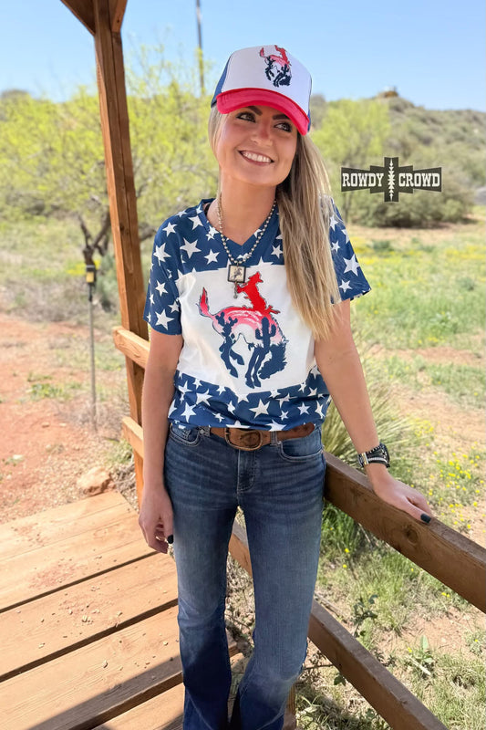 Stars N Broncs Top