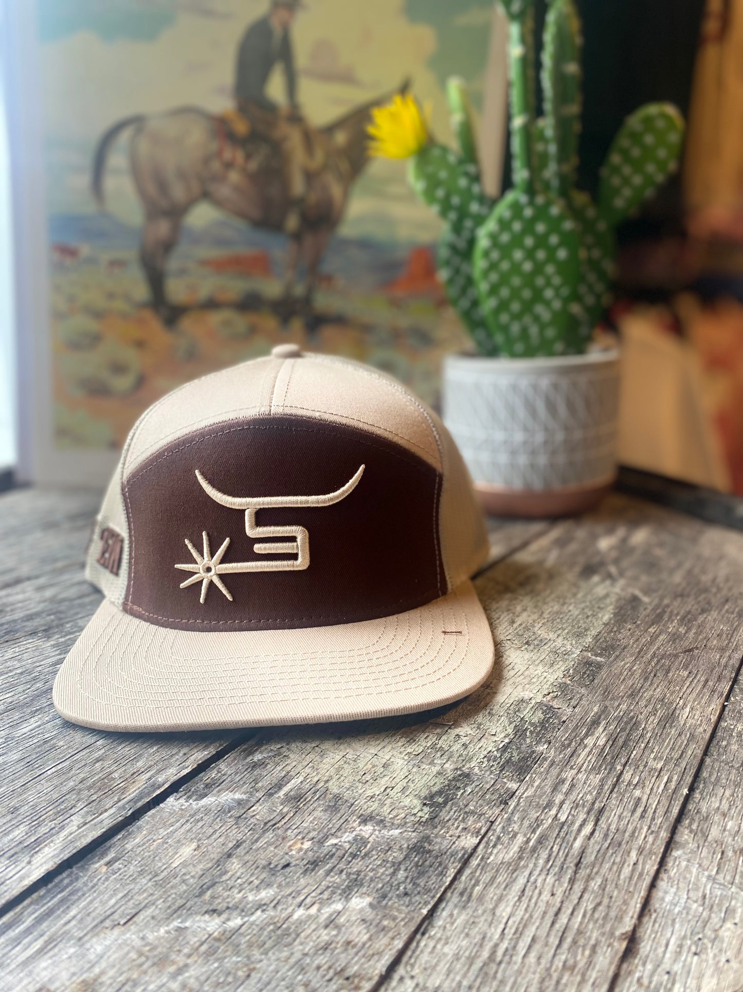 Bushwhacker Spin em’ Flatbill hat