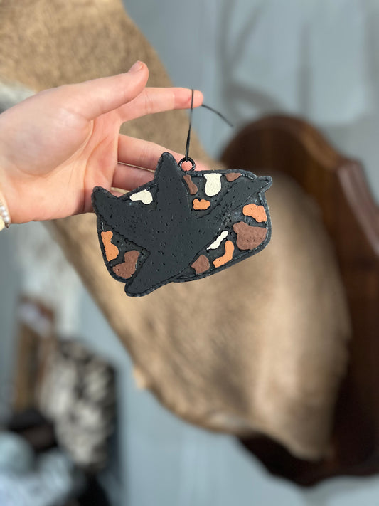 Black Ice- Brown Camo Duck Freshie